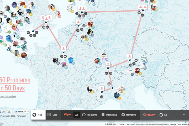 Solve 50 problems in 50 days website preview